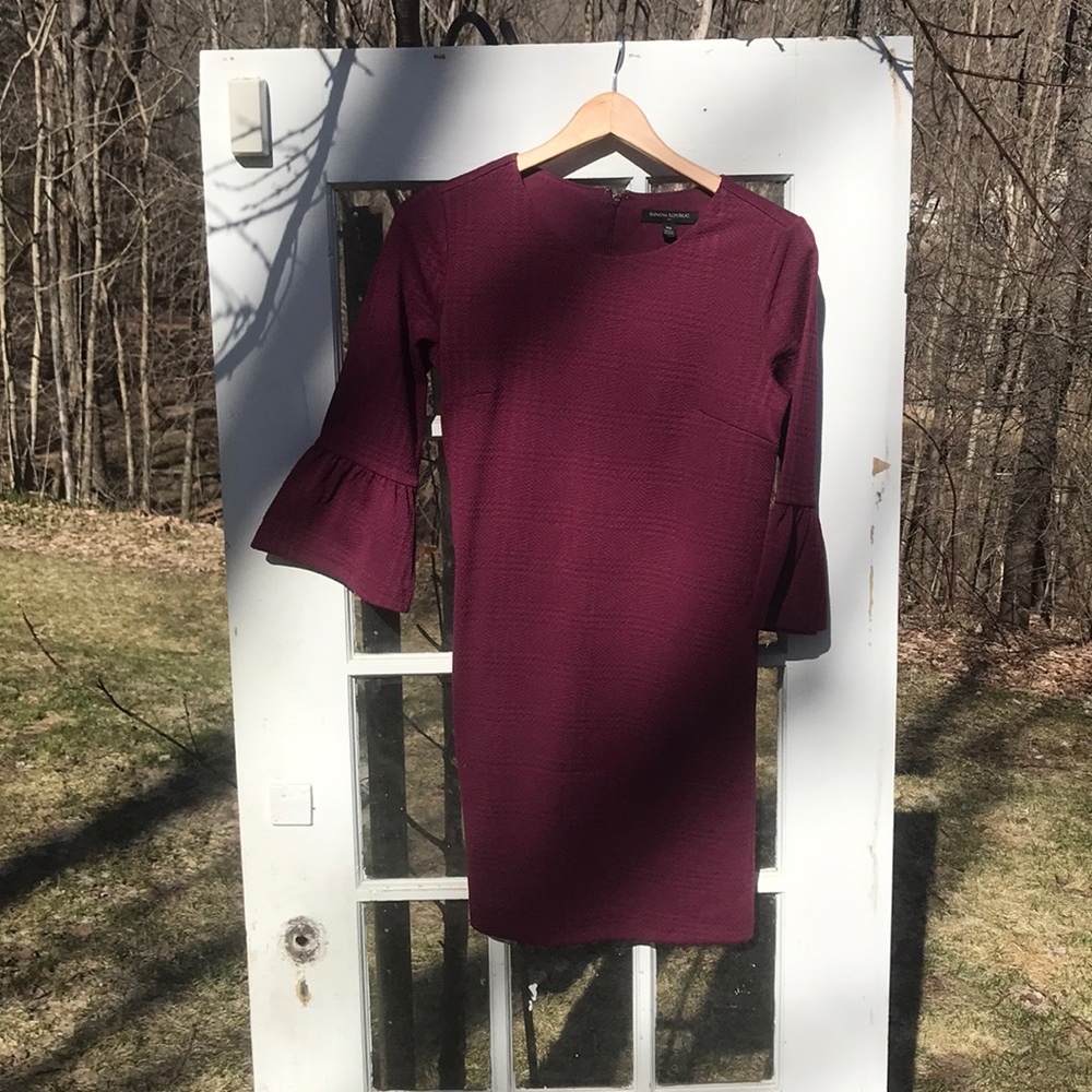 Banana Republic Fall Wedding guest dress